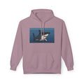 Cool Pixel Shark Unisex Midweight Softstyle Fleece Hoodie