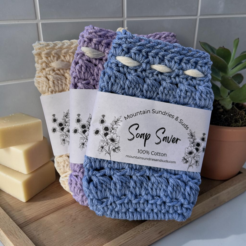 100% Cotton Soap Saver