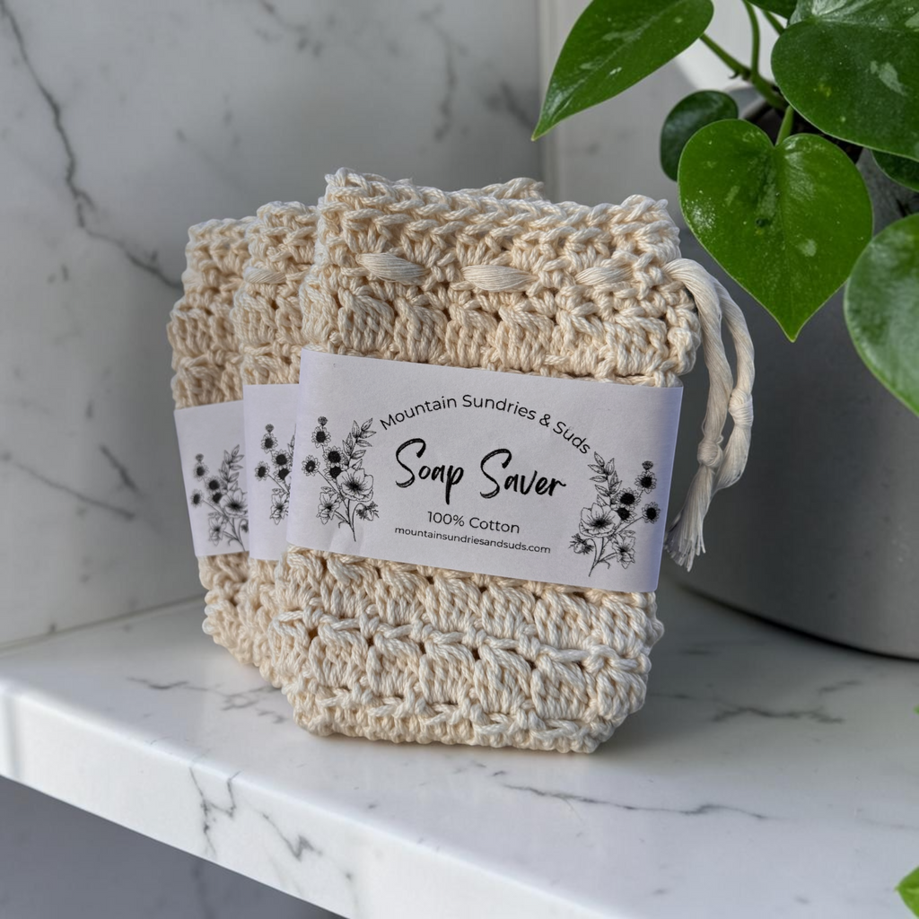 100% Cotton Soap Saver